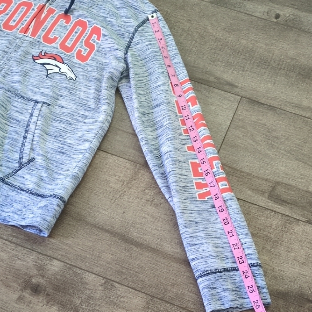 Denver Broncos Gray Hoodie - Picture 6 of 7